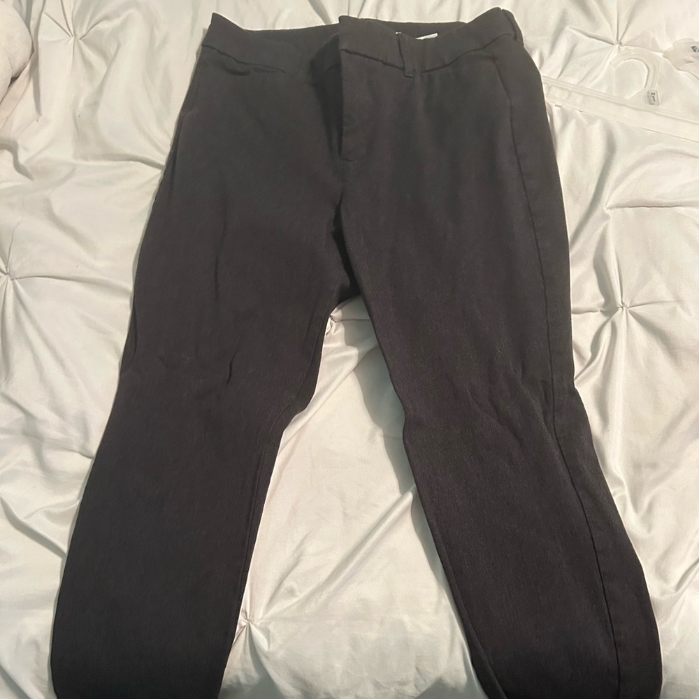 Dark gray work pants